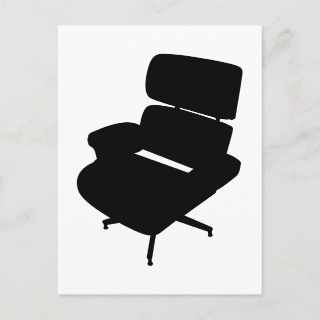 Eames Lounge Chair Carte postale (Devant)
