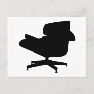Eames Lounge Chair Postcard