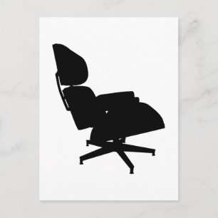 Eames Lounge Chair Postcard