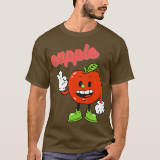 Eapple Funny Apple Vintage Gift 18 T-Shirt
