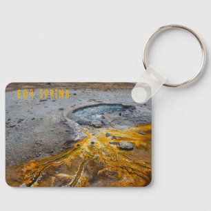 Ear Spring Yellowstone National Park Keychain