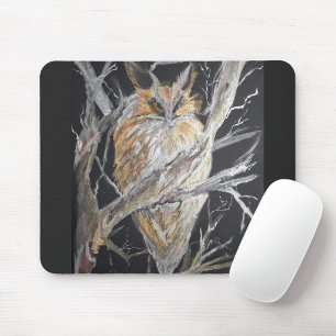  Eared owl  Mouse Pad