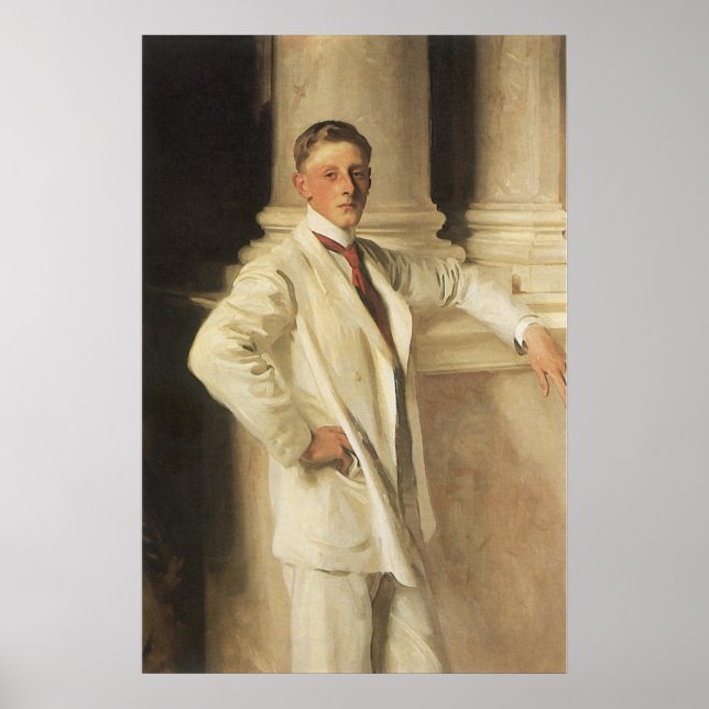 Earl of Dalhousie by John Singer Sargent Poster (Front)