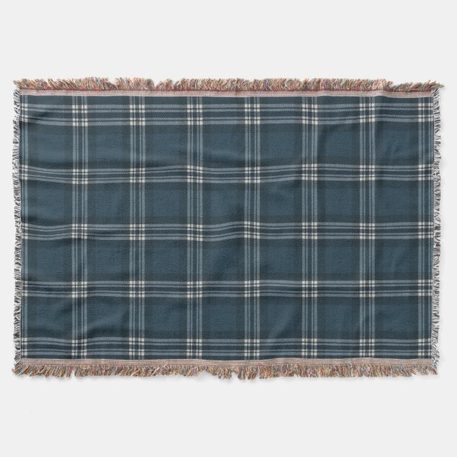 Earl of St. Andrews Original Scottish Tartan Throw Blanket (Front)