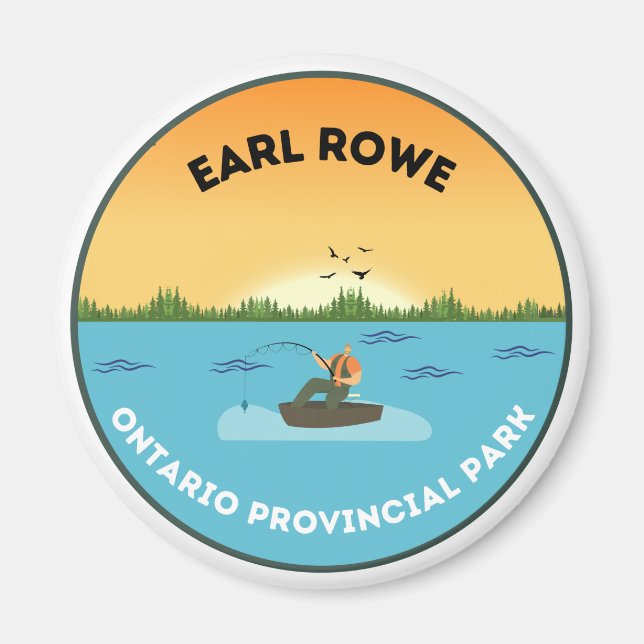 Earl Rowe Ontario Provincial Park Magnet (Front)