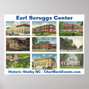 Earl Scruggs Centre Poster