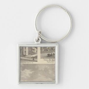 Earlham College, Richmond Keychain