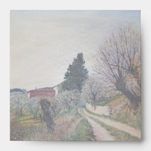 EARLIEST SPRING IN TUSCANY ENVELOPES