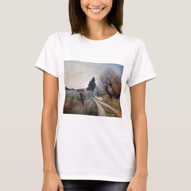 EARLIEST SPRING IN TUSCANY T-Shirt (Front)