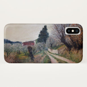EARLIEST SPRING IN VERNALESE / Tuscany Landscape iPhone X Case