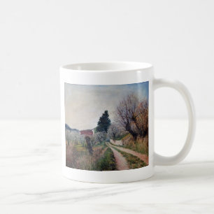 EARLIEST SPRING IN VERNALESE / Tuscany Landscape Coffee Mug