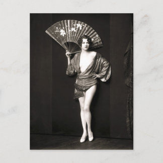 Early 1900s French Pin Up Postcard