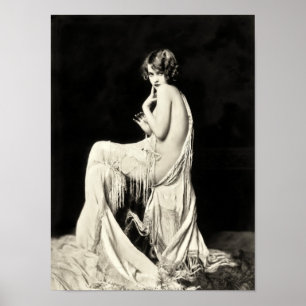 Early 1900s French postcard Poster