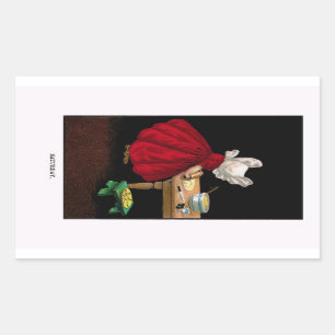 Early 1900's Saturday Sunbonnet Sue Magnet Sticker