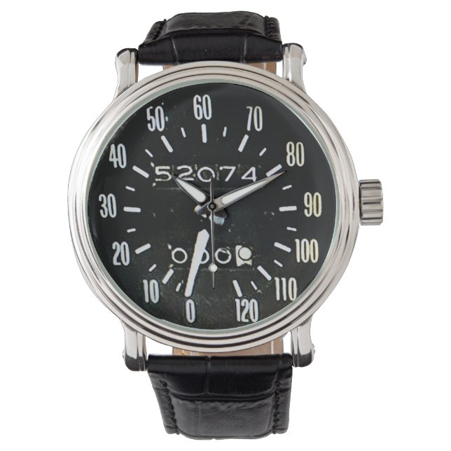 Early 1960s Classic Car Speedometer Watch (Front)