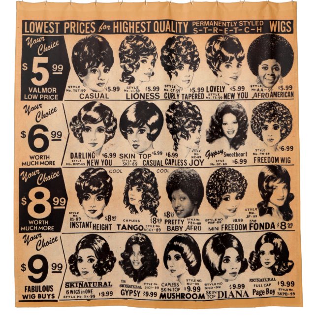 early 1970s wig advertisement (Front)