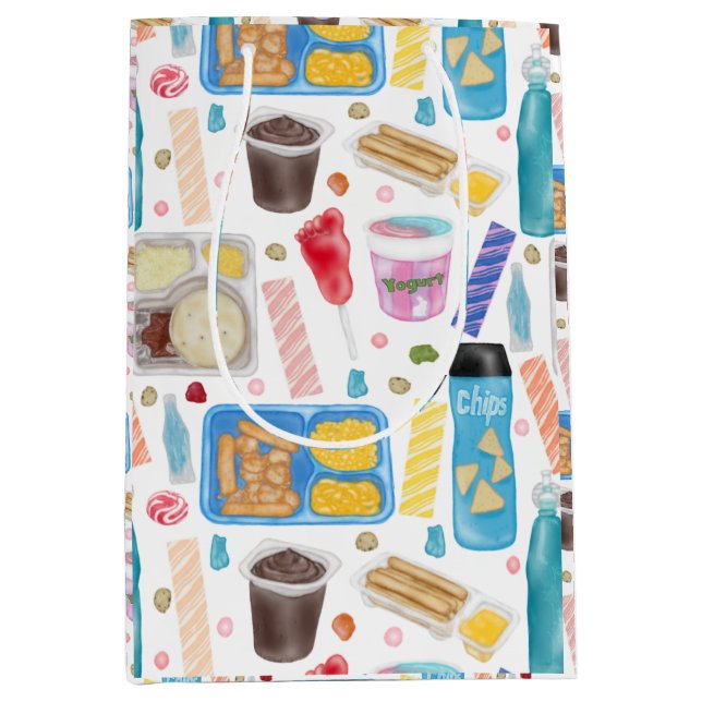 Early 2000s Kid Snacks Gift Bag (Front)