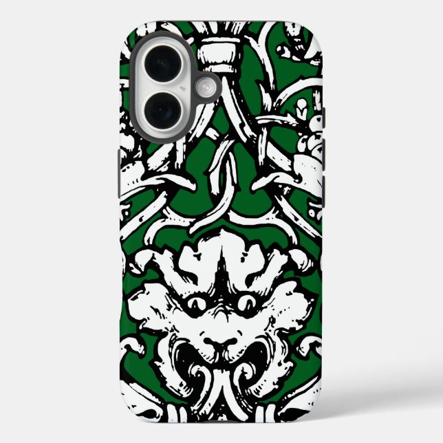 Early 20th Century Knotwork Lion Case-Mate iPhone Case (Back)