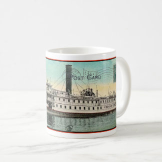 EARLY 20TH CENTURY SHIP IMAGE COFFEE MUG