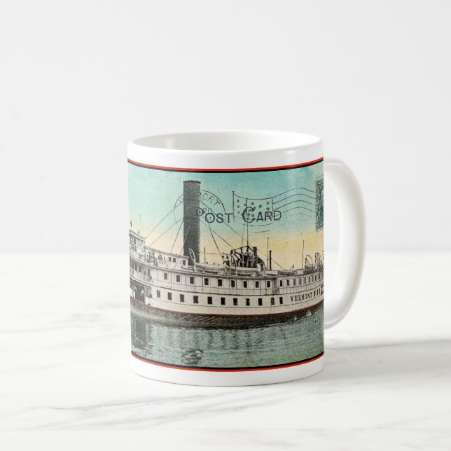 EARLY 20TH CENTURY SHIP IMAGE COFFEE MUG (Front Right)