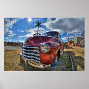 Early 50's Chevy Truck Poster