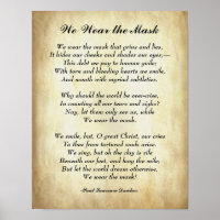 Early African American Poetry We Wear the Mask