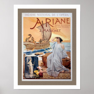 EARLY 'ARIANE' OPERA PRINT