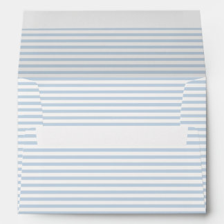 Early Autumn Heritage Stripes | Dusty Blue ll Envelope