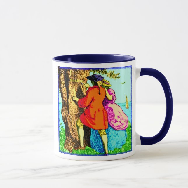 Early Banksy Mug (Right)