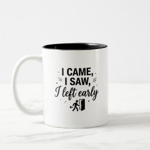 Early Bird Escapes Two-Tone Mug