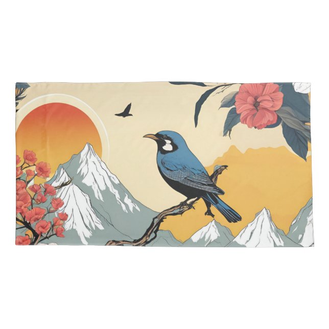 Early Bird King Size Pillowcase (Back)