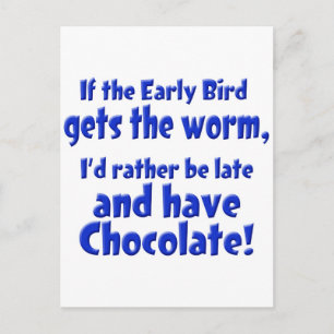 Early Bird Postcard