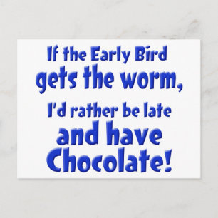 Early Bird Postcard