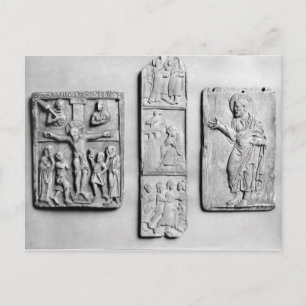 Early Christian ivories Postcard