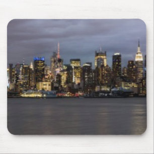 Early evening panoramic view of Manhattan Mouse Pad