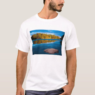 Early Evening reflections in the boundry waters T-Shirt