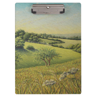 Early Evening Sun, Epsom Downs, Surrey Clipboard