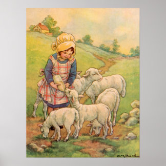 Early Farm Scenes Poster