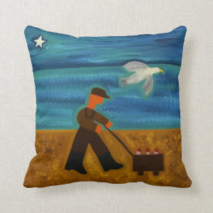 Early in the Morning 2007 Throw Pillow