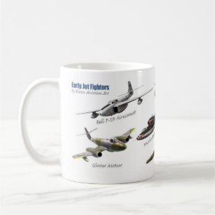 Early Jet Fighters Coffee Mug