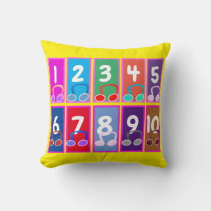 Early Maths Numbers 1 to 10 Cushion