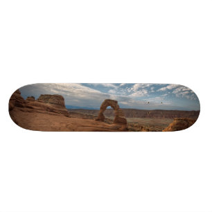 Early Morning at Delicate Arch Skateboard