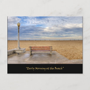 "Early Morning at the Beach" Postcards