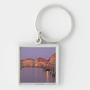 early morning Grand Canal Tour, Venice, Italy Keychain