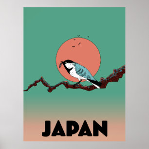 Early morning songbird poster