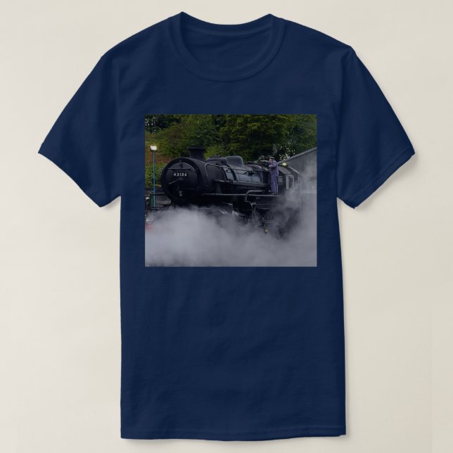 Early Morning steam train 43106 1 T-Shirt (Design Front)