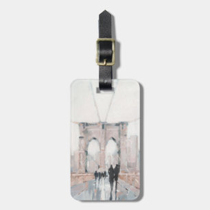 Early Morning Stroll - New York Luggage Tag