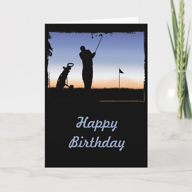 Early Morning Tee Time Card (Front)
