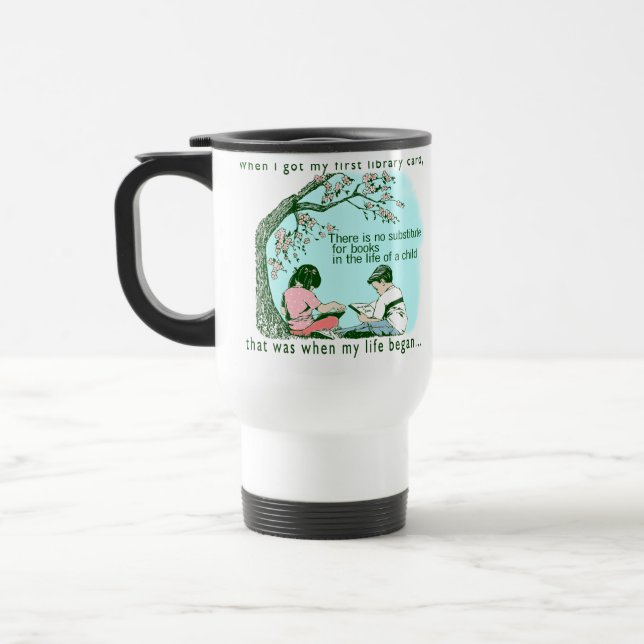 Early Reading Travel Mug (Left)
