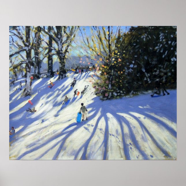 Early snow Darley Park Poster (Front)